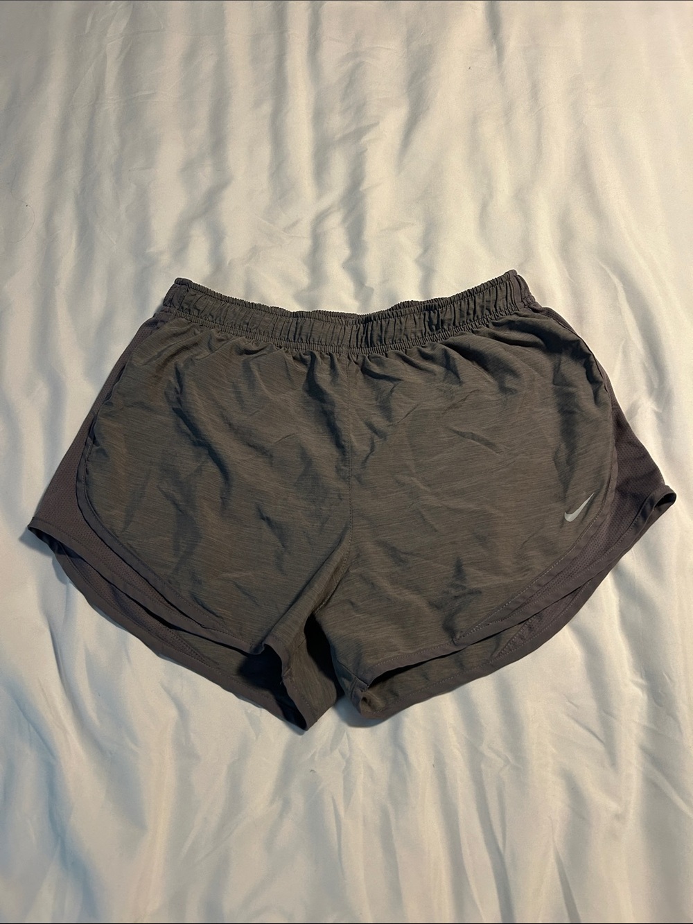 Nike Women's Dark Gray Athletic Running Shorts